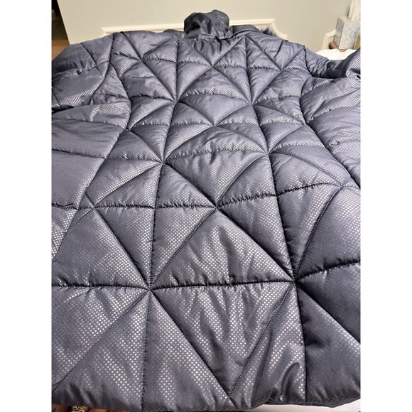 NWT International Details Blue Faux Rim Lined Detachable Hood Jacket Coat Sz 2X - Picture 10 of 15